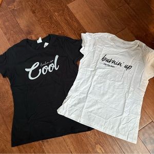 NEW Jonas Brothers Tees (pack of two)